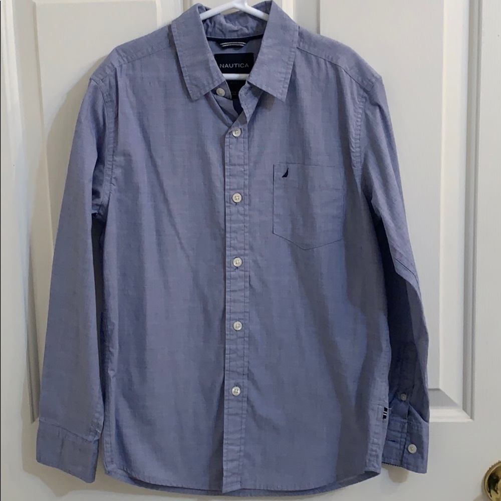 Nautica Boys Denim dress shirt
